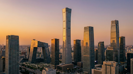 Beijing CBD skyline